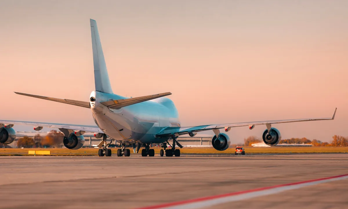 FastCargo24 air freight Cargo aircraft at the airport ready for air freight